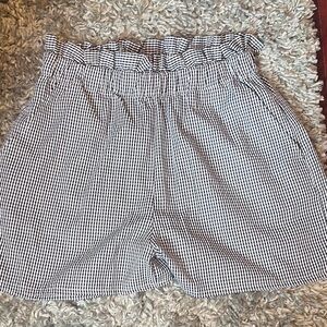 Hudson Gray Gingham Checkered Women's Shorts S/M EUC